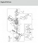 Stihl FS 131 R Loop Handle Brushcutters Spare Parts